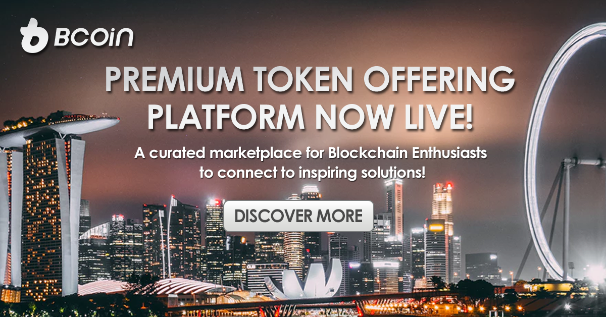 BCoin premium token offering