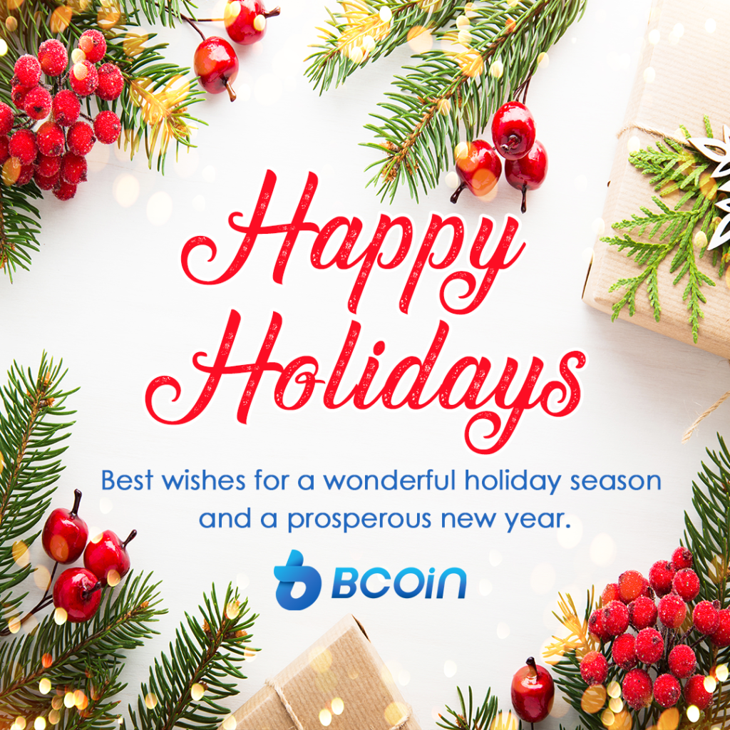 BCoin Christmas Instagram